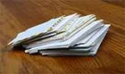 Stack of envelopes thumbnail