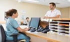 Hospital reception