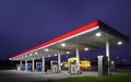 gas station