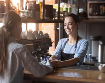 Coffee shop POS system