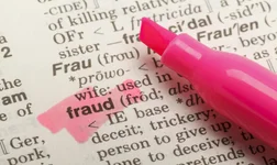 Fraud highlighted in pink