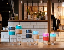 KeepCup reusable coffee cups of varying size