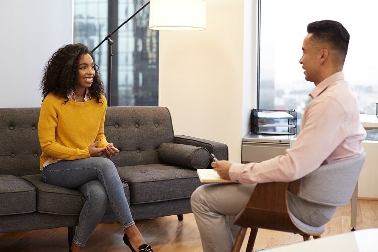 Workplace counselling session