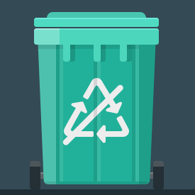 General waste button