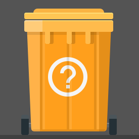 Unsure waste button