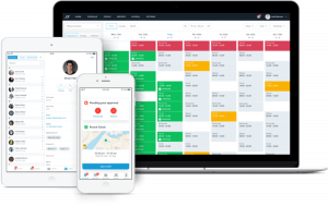 planday time and attendance system